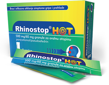 Rhinostop HOT pakovanje - lijek protiv prehlade i gripe